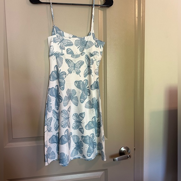 Shekou Butterfly Effect Silk Mini Dress size small - Picture 4 of 6